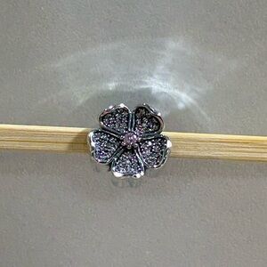 Pandora Silver Flower Charm